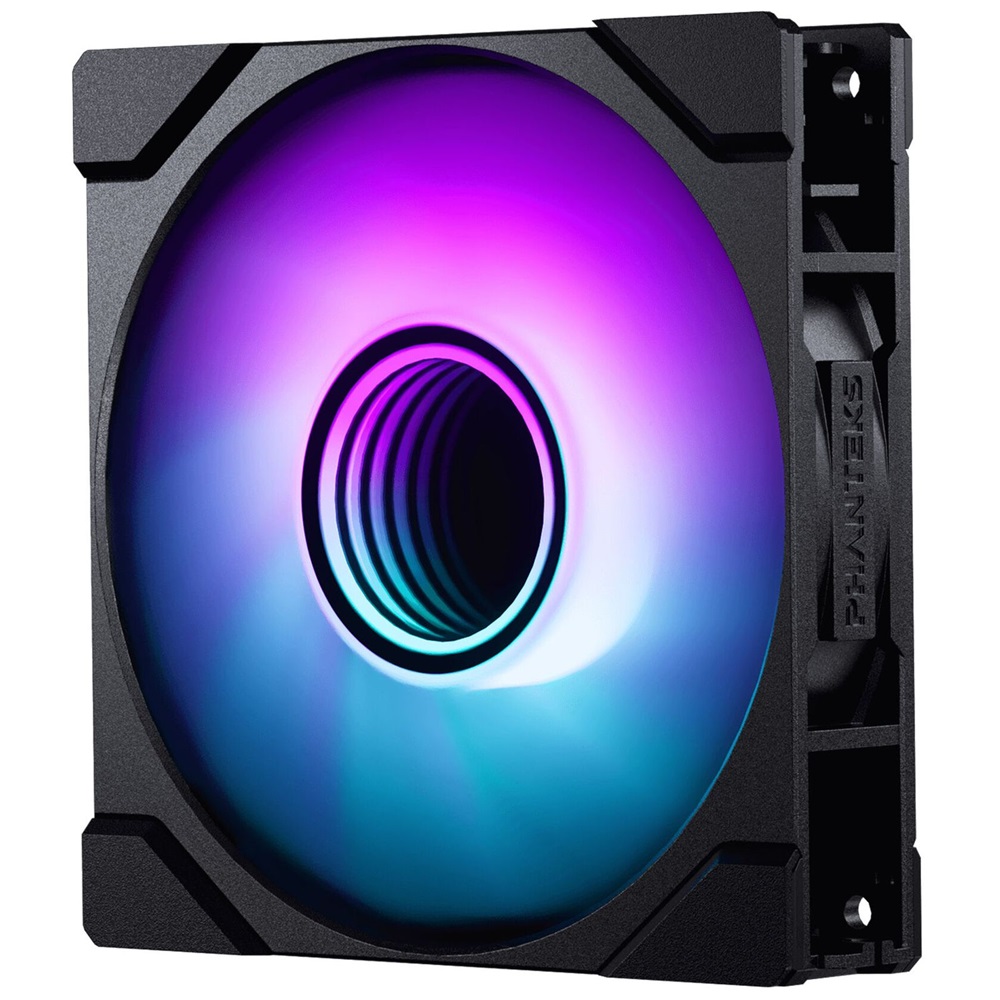 Phanteks M25 Gen2 3db 120mm PWM D-RGB fekete ventilátor