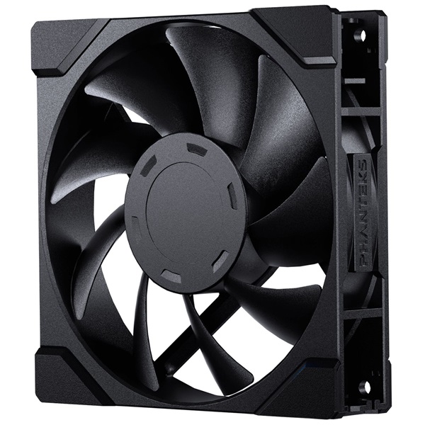 Phanteks M25 Gen2 3db 120mm PWM fekete ventilátor