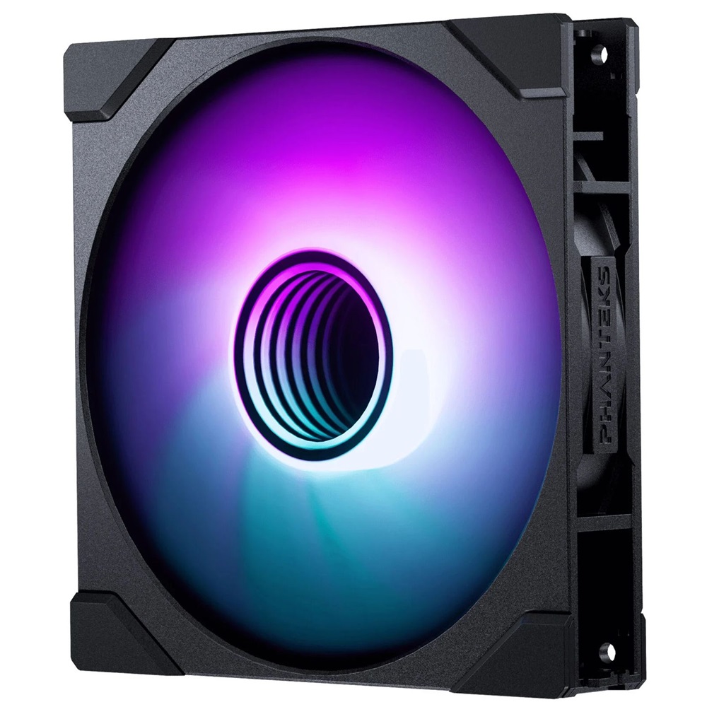 Phanteks M25 Gen2 D-RGB 3db 140mm PWM D-RGB fekete ventilátor