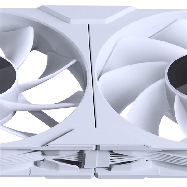 Phanteks M25 Gen2 D-RGB 3db 140mm PWM D-RGB (fordított légáram) fehér ventilátor