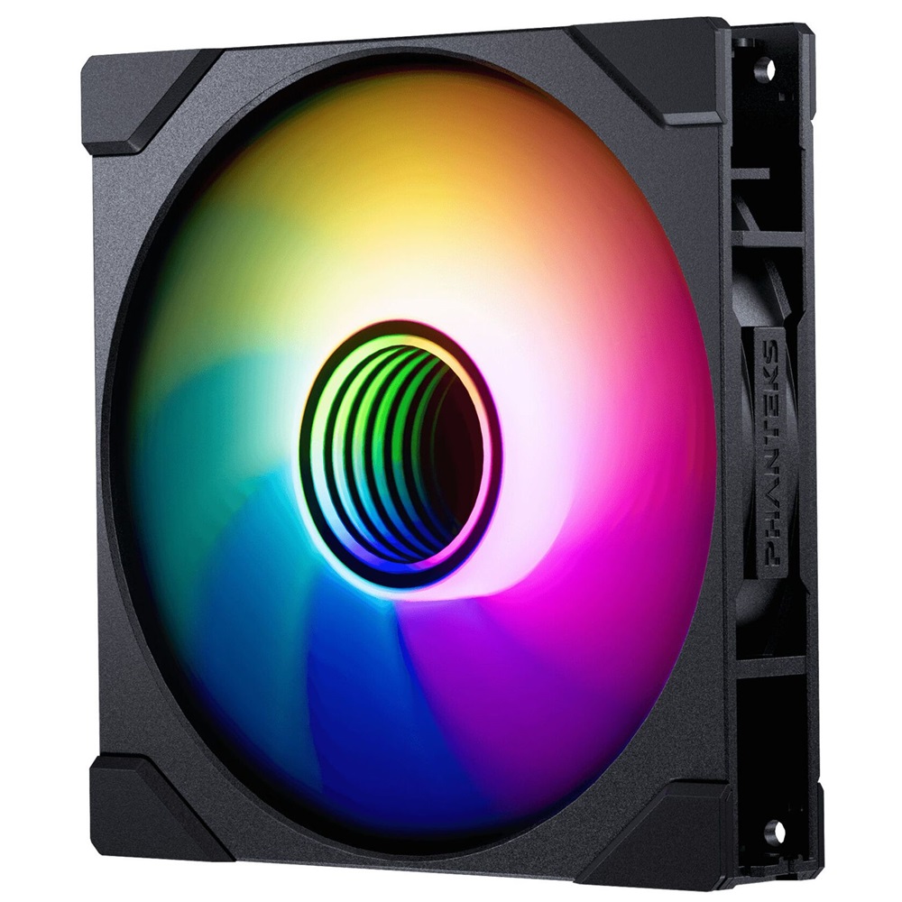 Phanteks M25 Gen2 D-RGB 3db 140mm PWM D-RGB (fordított légáram) fekete ventilátor