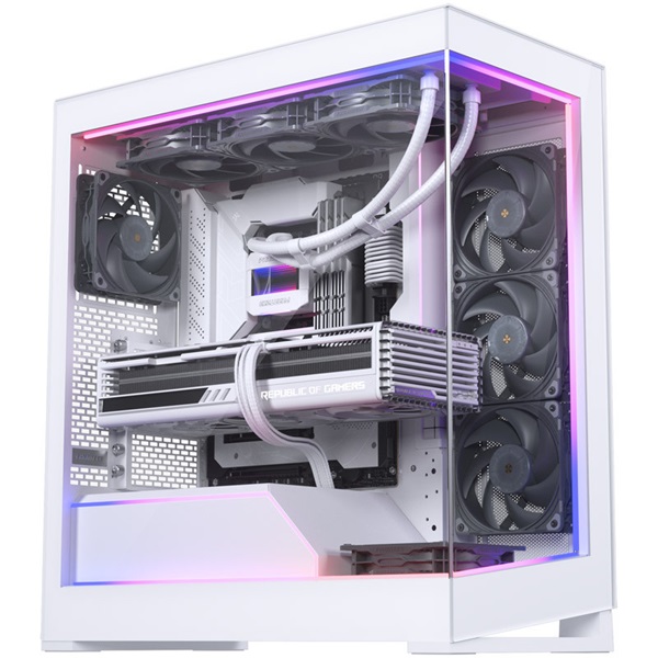 Phanteks NV5 Premium DRGB Kit + Power HubD-RGB, fehér LED készlet