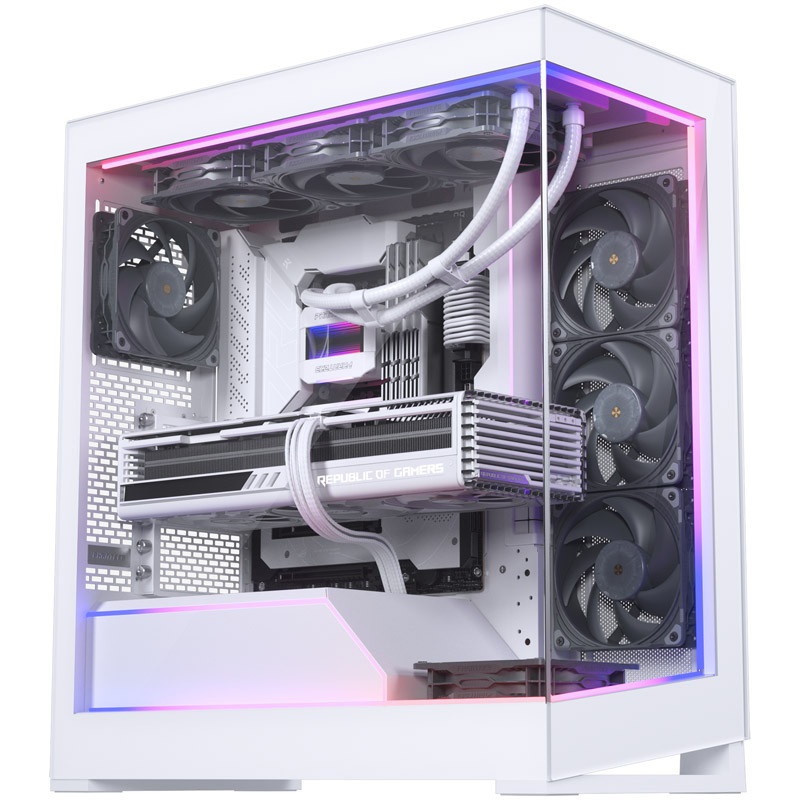 Phanteks NV5 Premium DRGB Kit + Power HubD-RGB, fehér LED készlet