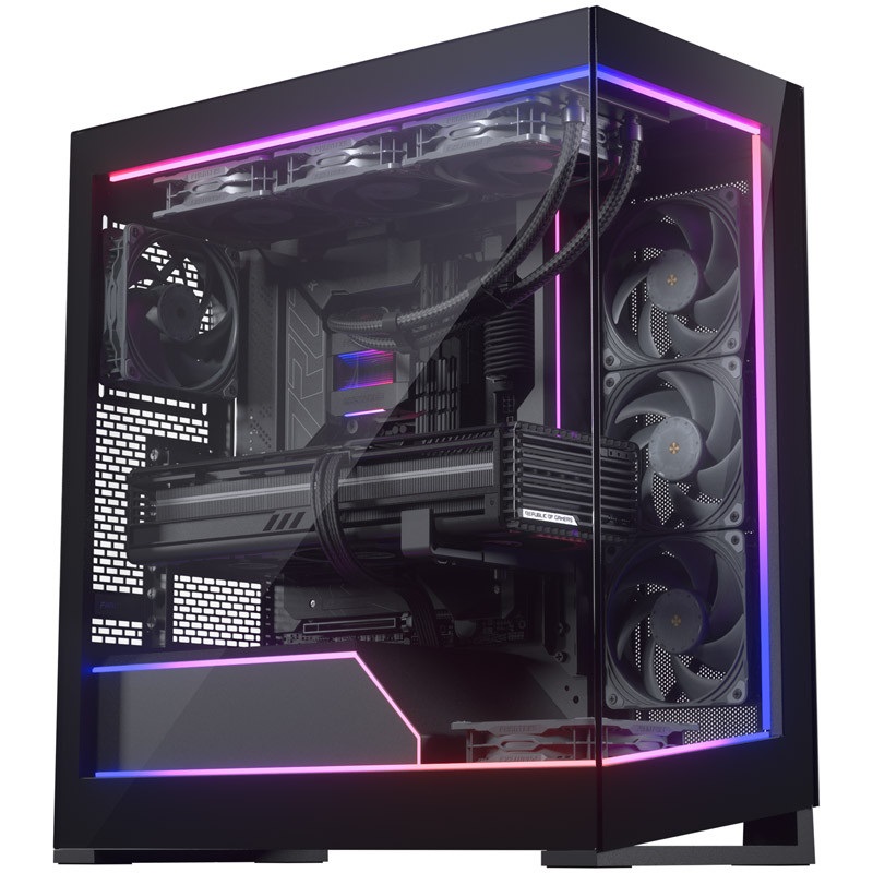 Phanteks NV5 Premium DRGB Kit + Power HubD-RGB, fekete LED készlet