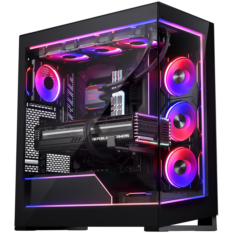 Phanteks NV5 Premium DRGB Kit + Power HubD-RGB, fekete LED készlet