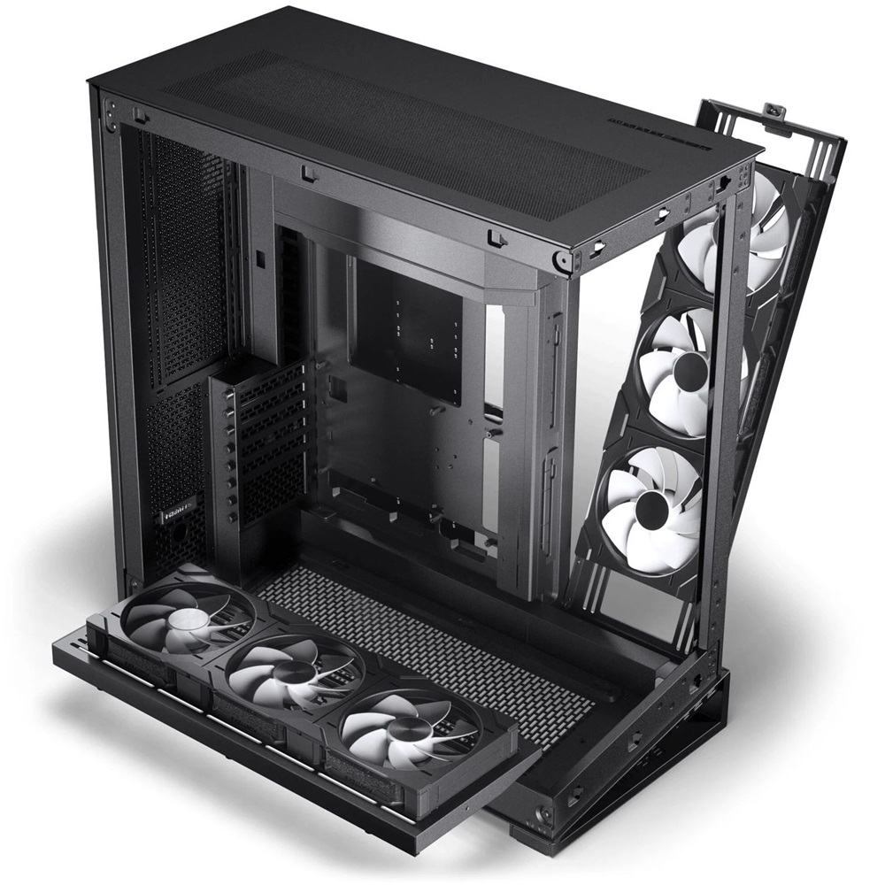 Phanteks NV9 MK2 E-ATX edzett üveg D-RGB fekete ház