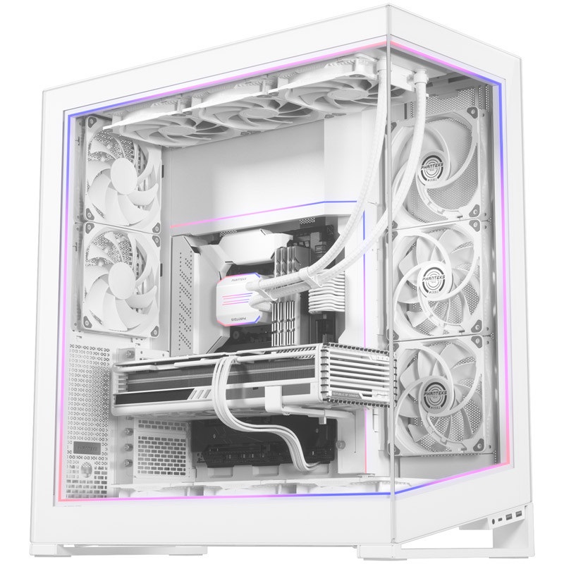 Phanteks NV9 Premium DRGB Kit + Power HubD-RGB, fehér LED készlet