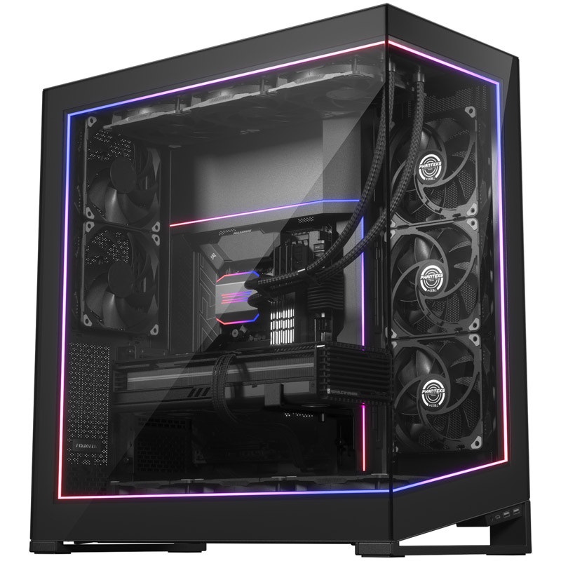 Phanteks NV9 Premium DRGB Kit + Power HubD-RGB, fekete LED készlet