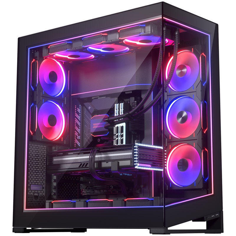 Phanteks NV9 Premium DRGB Kit + Power HubD-RGB, fekete LED készlet