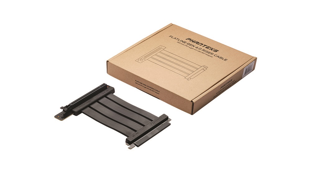 Phanteks PCI-e 4.0 90 fok-os 15cm riser kábel