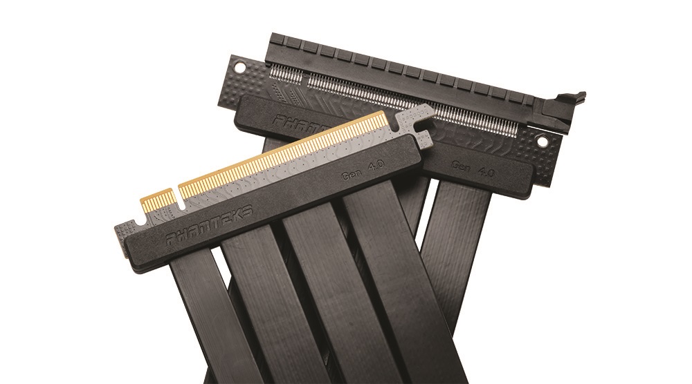 Phanteks PCI-e 4.0 90 fok-os 15cm riser kábel