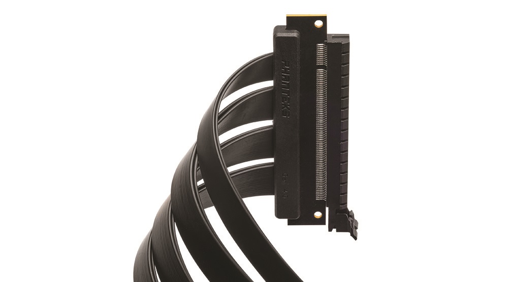 Phanteks PCI-e 4.0 90 fok-os 15cm riser kábel
