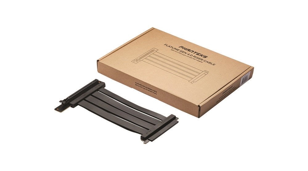 Phanteks PCI-e 4.0 90 fok-os 22cm riser kábel