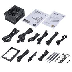 Phanteks Revolt SFX 850W 80+ Platinum ventillátorral moduláris tápegység