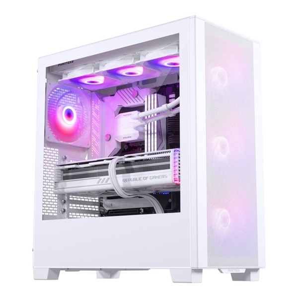 Phanteks XT Pro Ultra edzett üveg D-RGB fehér ház