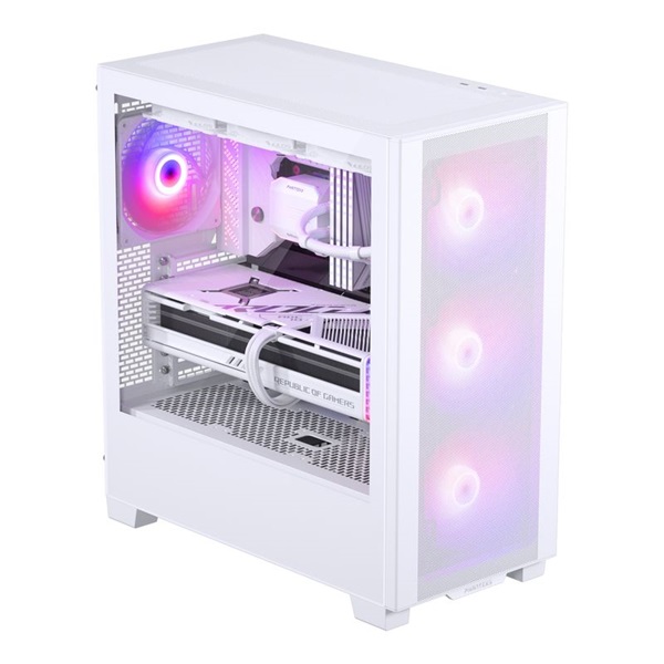 Phanteks XT Pro Ultra edzett üveg D-RGB fehér ház