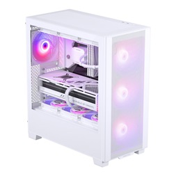 Phanteks XT Pro Ultra edzett üveg D-RGB fehér ház