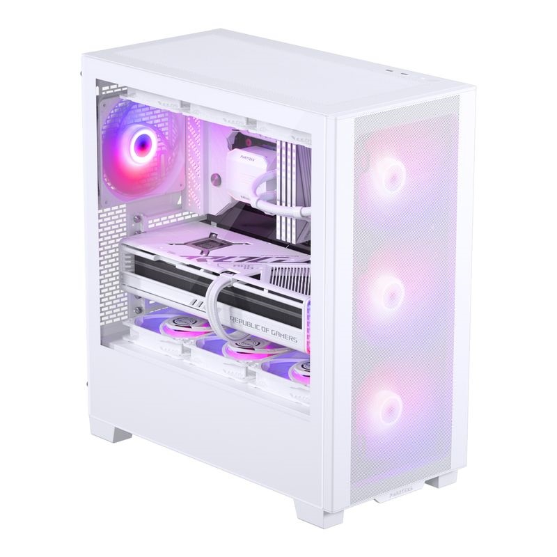 Phanteks XT Pro Ultra edzett üveg D-RGB fehér ház
