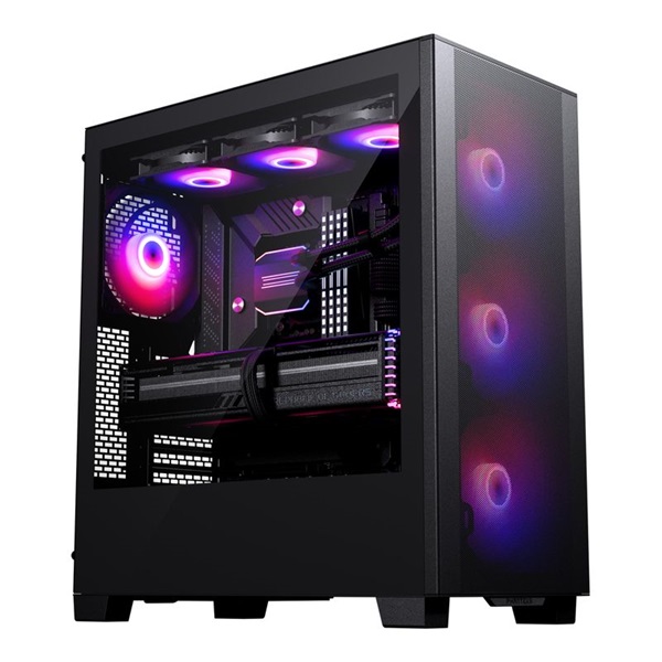 Phanteks XT Pro Ultra edzett üveg D-RGB fekete ház