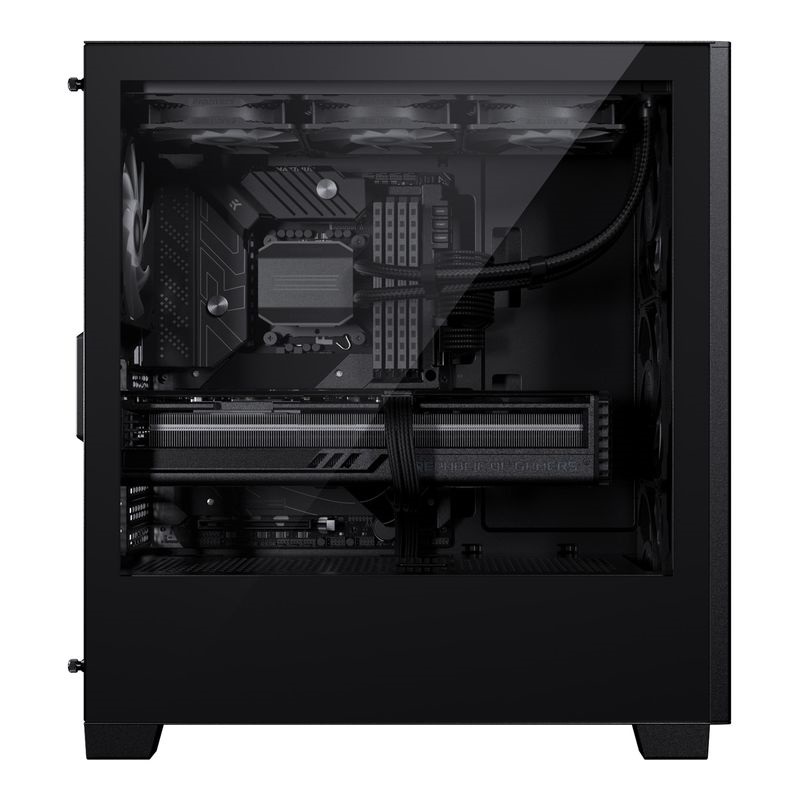 Phanteks XT Pro edzett üveg fekete ház
