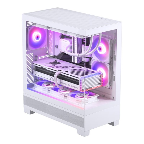 Phanteks XT View edzett üveg D-RGB fehér ház