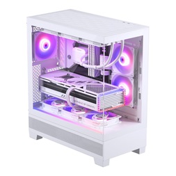 Phanteks XT View edzett üveg D-RGB fehér ház
