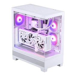 Phanteks XT View edzett üveg D-RGB fehér ház