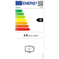 Philips 23,8" 243B1 FHD IPS DP/HDMI/USB monitor (Használt A)