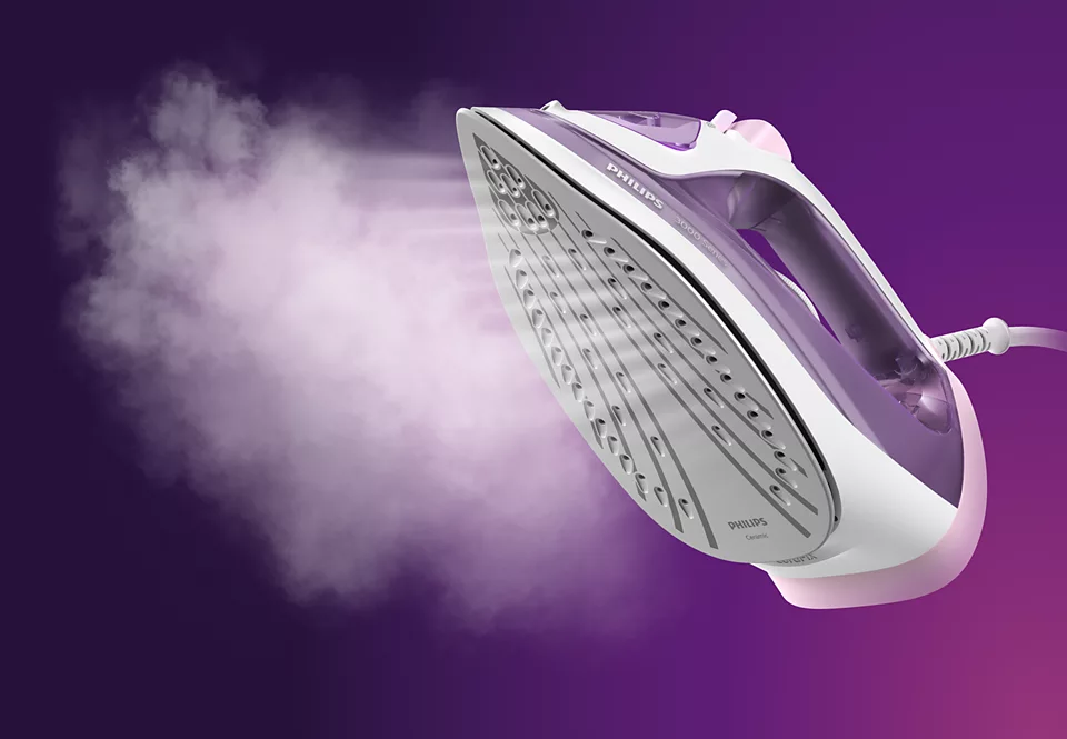 Philips DST3010/30 3000 Series lila gőzölős vasaló