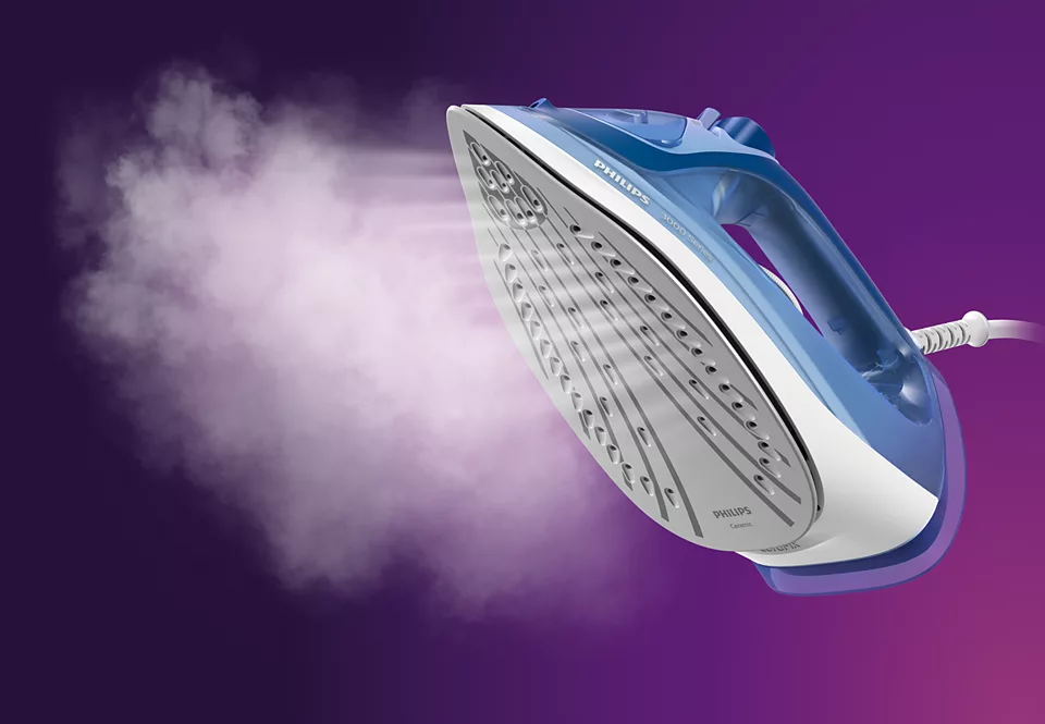 Philips DST3031/20 Series 3000 kék gőzölős vasaló