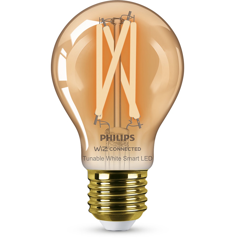 Philips 929003017421 Smart WIZ E27, 7/50W retro hideg/meleg fehér okosizzó
