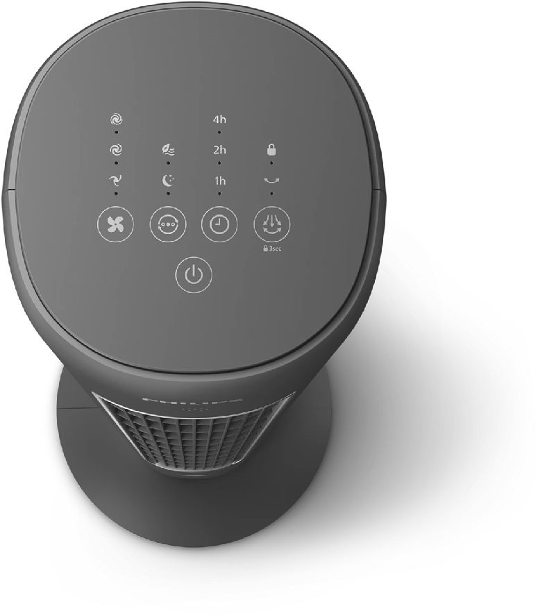 Philips CX5535/11 5000 Series fekete oszlopventilátor