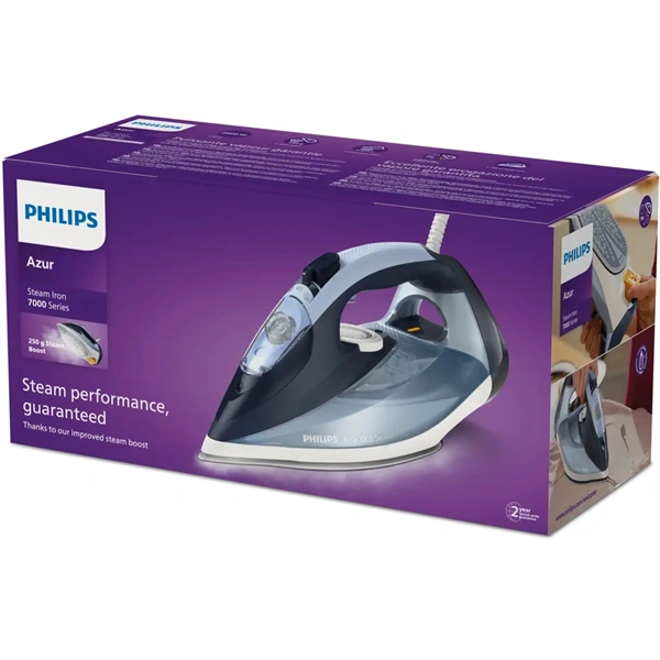 Philips DST7020/20 7000 kék gőzölős vasaló