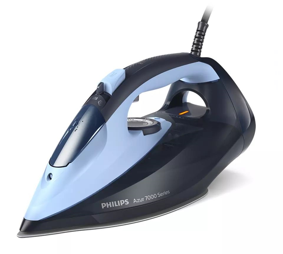 Philips DST7041/20 7000 világos-sötétkék gőzölős vasaló