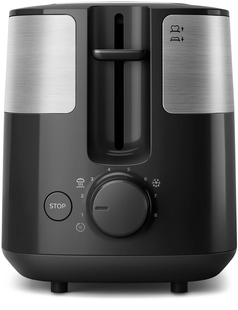 Philips Daily Collection HD2516/90 fekete 2 szeletes kenyérpirító