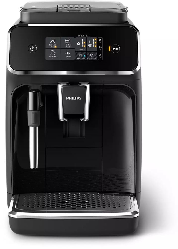 Philips EP2224/40 2200 manuális tejhabosítóval fekete automata kávéfőző