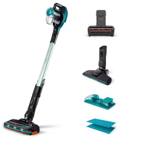 Philips FC6729/01 5000 SpeedPro Aqua 21,6V vezeték nélküli porszívó, kézi porszívó és felmosó