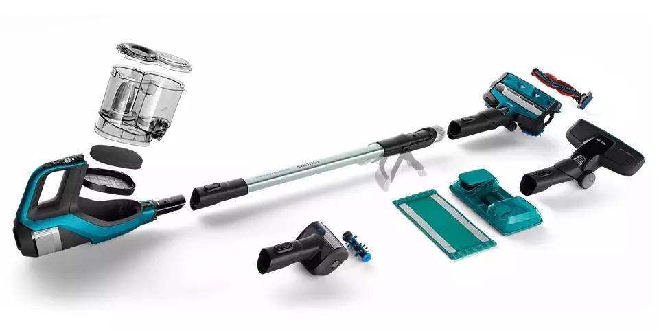 Philips FC6904/01 SpeedPro Max Aqua 25,2V vezeték nélküli porszívó, kézi porszívó és felmosó