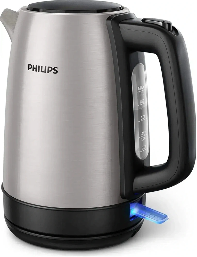 Philips HD9350/91 1,7L-es ezüst vízforraló