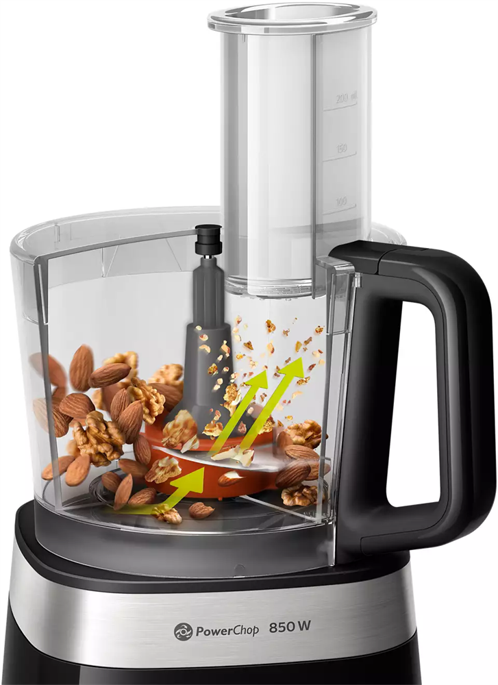 Philips HR7530/10 Viva Collection fekete konyhai robotgép