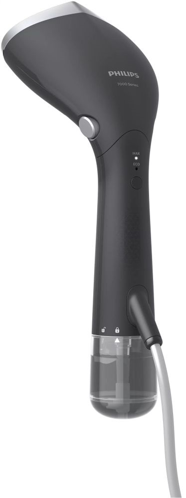 Philips STH7040/80 7000 fekete kézi gőzölő