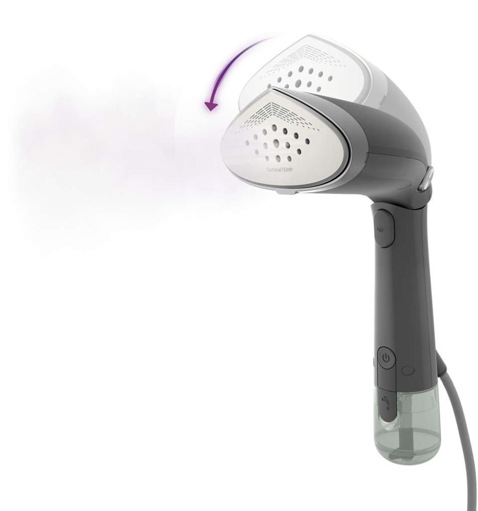 Philips STH7040/80 7000 fekete kézi gőzölő