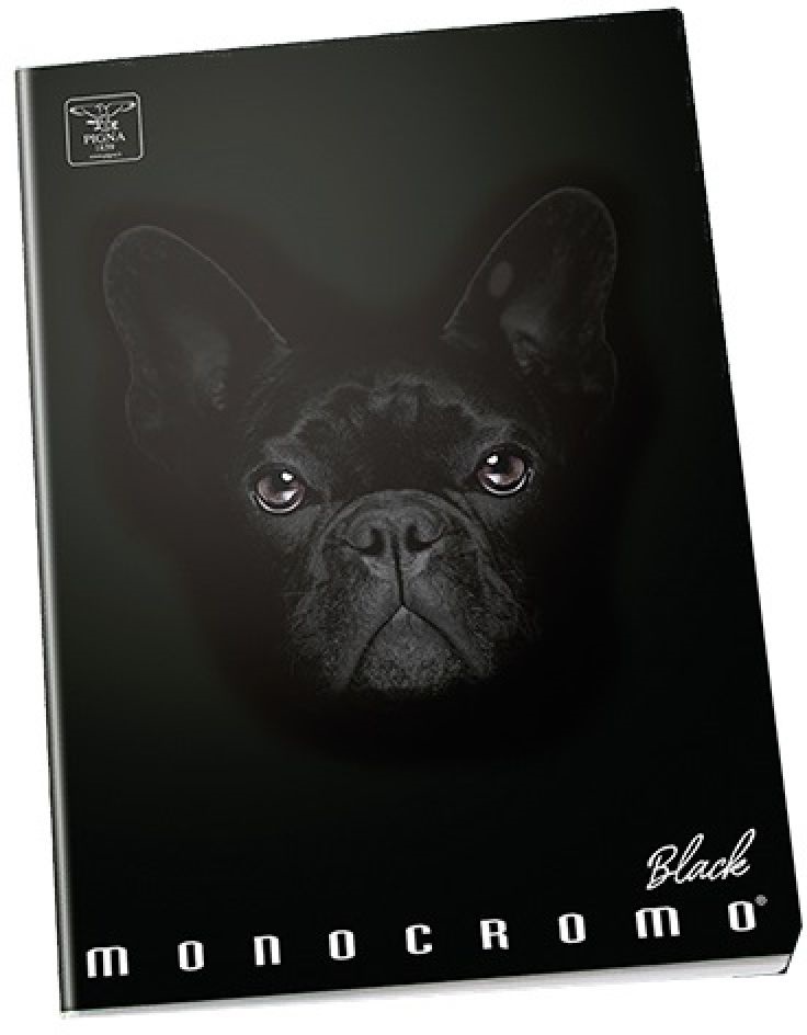 Pigna Moncromo Black Dog A5 sima notesz