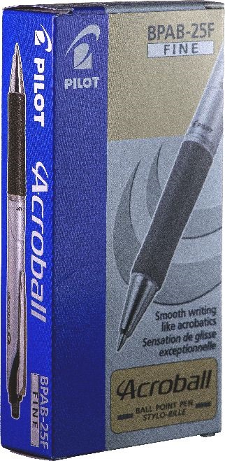 Pilot Acroball Metal Clip 12db/csomag kék golyóstoll