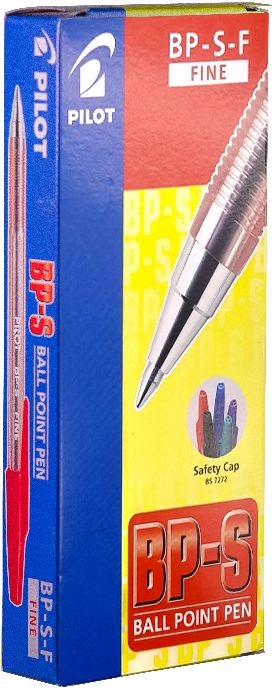 Pilot BP-S 12 db/csomag piros golyóstoll