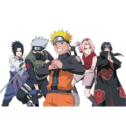 Pilot FriXion NARUTO SHIPPUDEN Limitált kiadás Ball és Clicker fekete, kék, piros, 6 db-os rollerirón