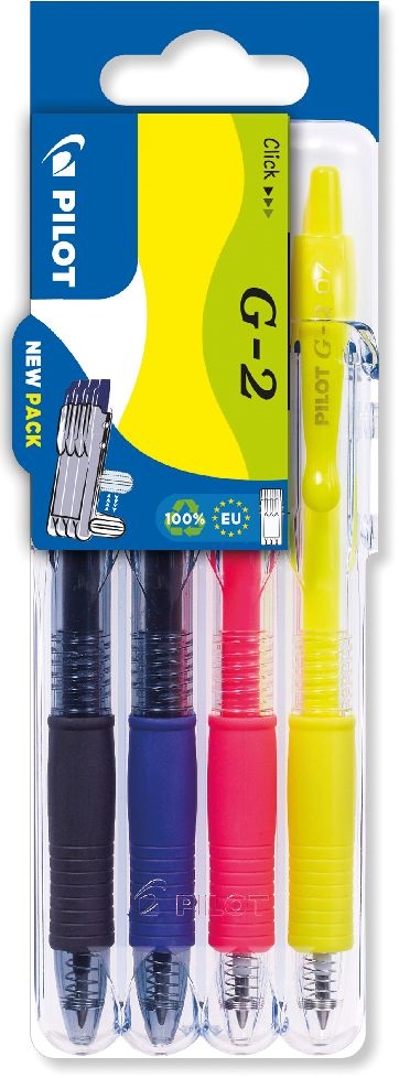 Pilot Set2Go G2 4db/csomag zseléstoll tolltartóval