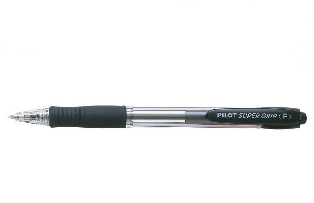 Pilot Super Grip 12 db/csomag fekete golyóstoll