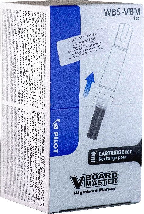 Pilot BeGreen V-Board Master 12 db/csomag kék táblamarker betét