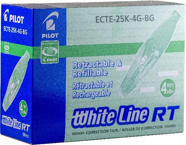 Pilot White Line RT 10 db/csomag nyomógombos hibajavító